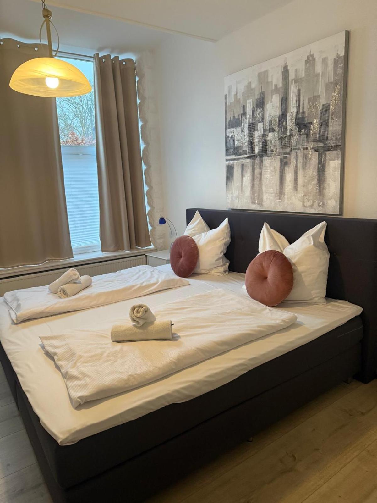 Ferienwohnung Am Schlosspark Glücksburg Esterno foto