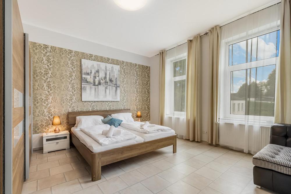 Ferienwohnung Am Schlosspark Glücksburg Esterno foto