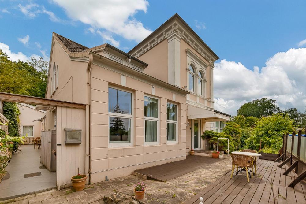 Ferienwohnung Am Schlosspark Glücksburg Esterno foto