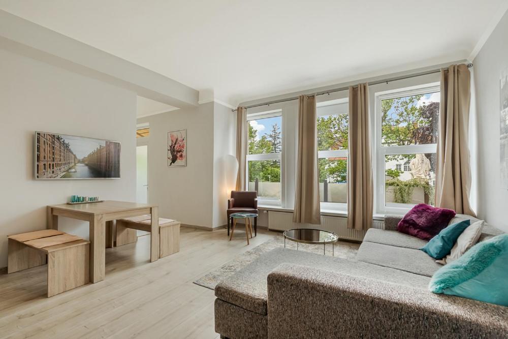 Ferienwohnung Am Schlosspark Glücksburg Esterno foto