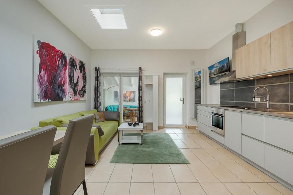 Ferienwohnung Am Schlosspark Glücksburg Esterno foto