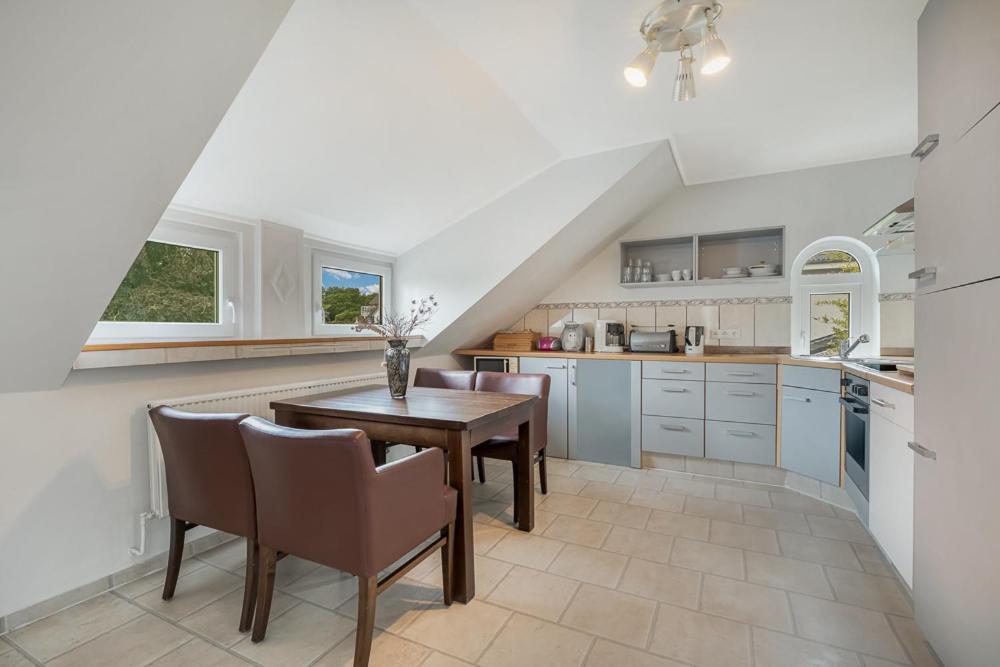 Ferienwohnung Am Schlosspark Glücksburg Esterno foto