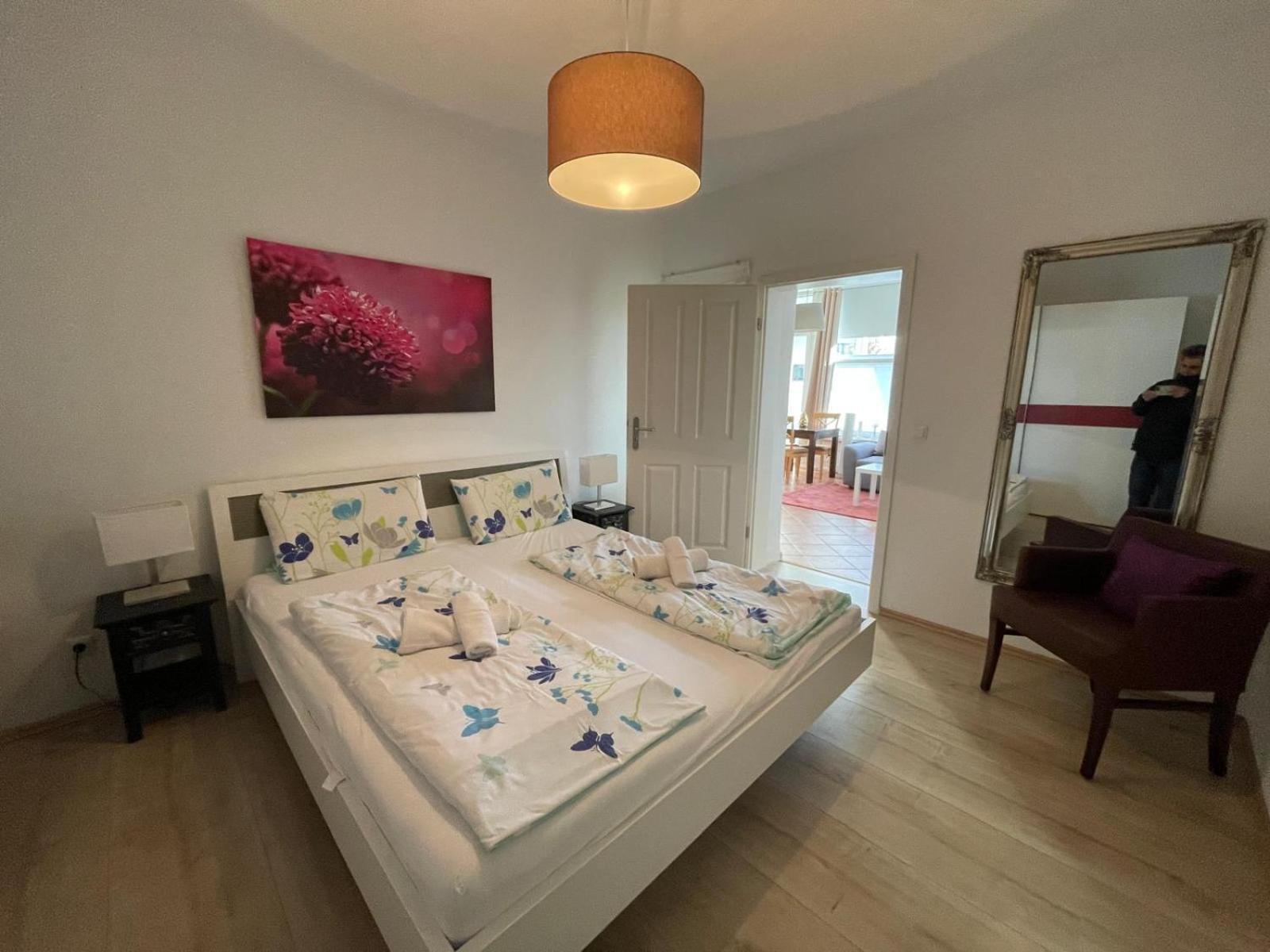 Ferienwohnung Am Schlosspark Glücksburg Esterno foto